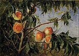 Thomas Worthington Whittredge Peaches painting